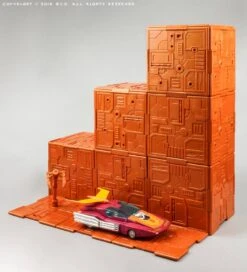 Wild Kids Display Bases 10 Pieces & 2 Robotic Arms & 18 Connector (Orange, Purple) -Toy Figure Store 92daa51881