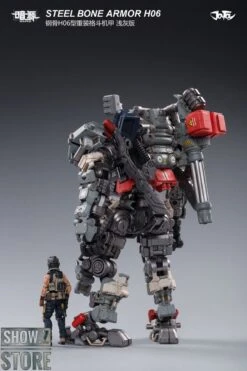 JoyToy Source 1/25 H06 Steel Bone Armour Grey Color /w Pilot -Toy Figure Store 93227e90aa