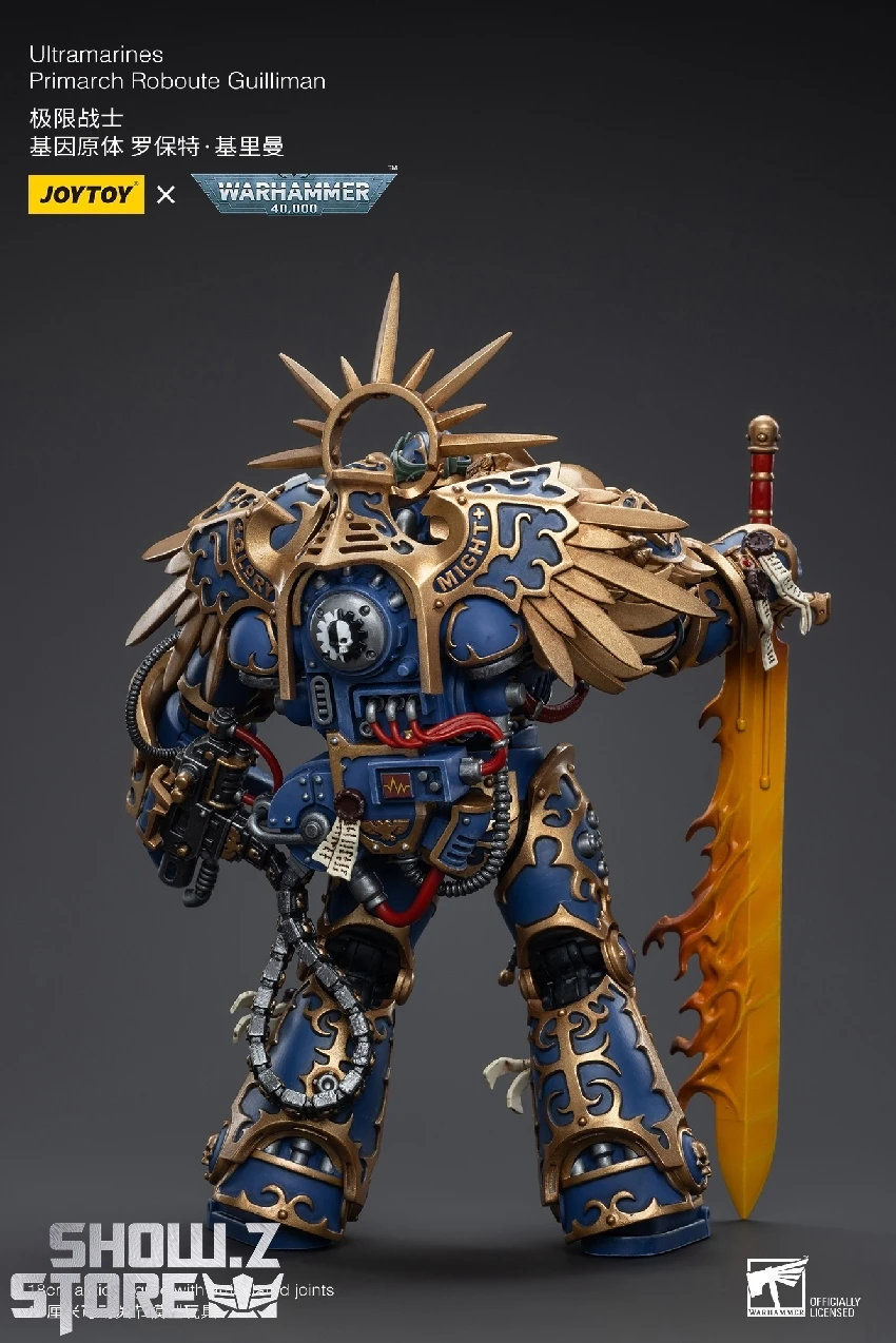 JoyToy Source 1/18 Warhammer 40K Ultramarines Primarch Roboute Guilliman 5 JoyToy Source 1/18 Warhammer 40K Ultramarines Primarch Roboute Guilliman - Image 5
