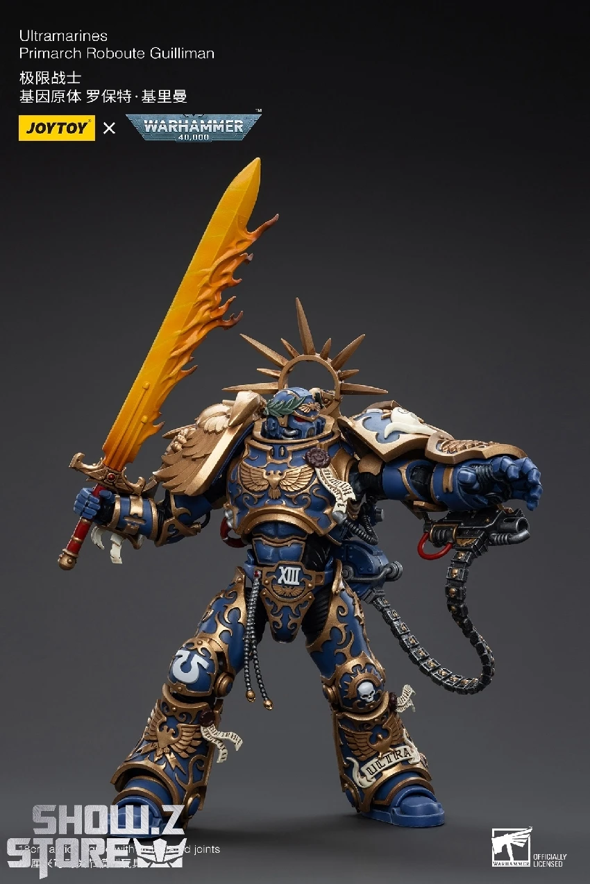 JoyToy Source 1/18 Warhammer 40K Ultramarines Primarch Roboute Guilliman 9 JoyToy Source 1/18 Warhammer 40K Ultramarines Primarch Roboute Guilliman - Image 9