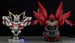 BSC Yihui YH Model 1/35 MSN-06S MNS06S SINANJU New Zeon Customized Gundam Bust Model Kit -Toy Figure Store 9716c38154