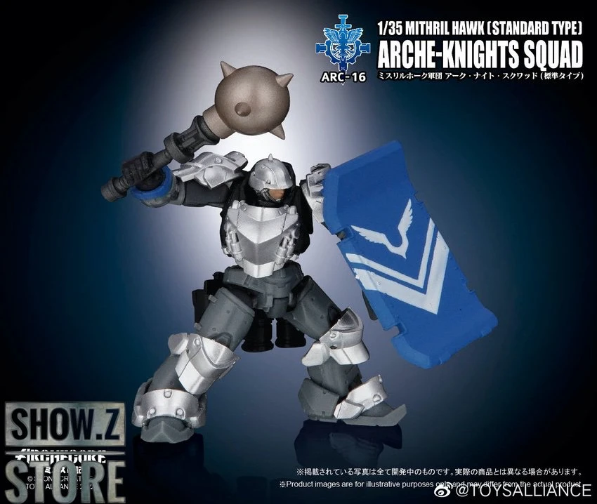 Toys Alliance 1/35 ARC-16 Mithril Hawk Arche-Knights Squad Standard Type Set Of 3 5 Toys Alliance 1/35 ARC-16 Mithril Hawk Arche-Knights Squad Standard Type Set Of 3 - Image 5