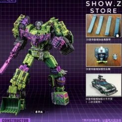 Toyworld TW TW-C07A TWC07A Constructor Devastator Cel Cell Shaded Deluxe Version Set Of 6 -Toy Figure Store 99544b04dc