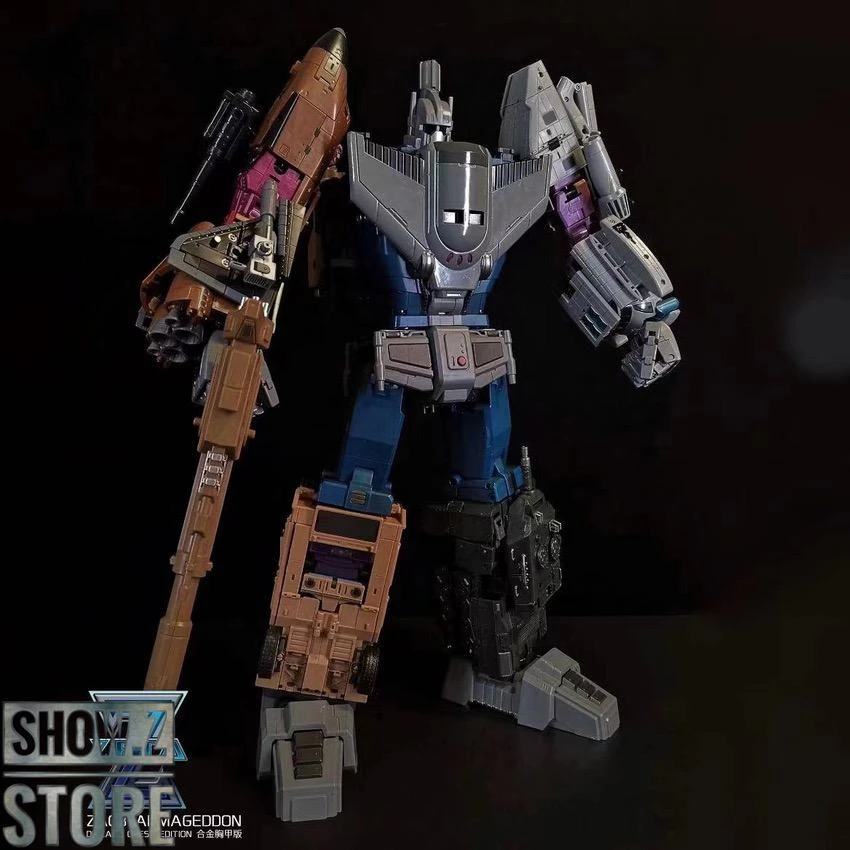 Zeta Toys ZA-08 Armageddon Bruticus Diecast Chest Version Full Set Of 5 1 Zeta Toys ZA-08 Armageddon Bruticus Diecast Chest Version Full Set Of 5