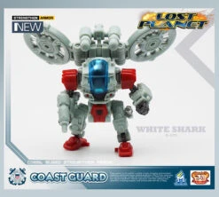 MechFansToys Lost Planet Coast Guard CG01 White Shark & CG02 Red Dragon 14 MechFansToys Lost Planet Coast Guard CG01 White Shark & CG02 Red Dragon -Toy Figure Store 9cd817ac71