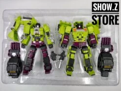 [No Box] Jinbao Oversized Devastator Navvy & Bulldozer Scavenger & Bonecrusher [Set A] -Toy Figure Store 9d3801ca70