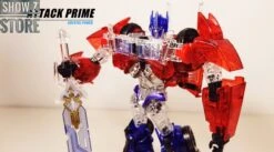 APC Toys APC-001 Attack Prime TFP Optimus Prime Clear Version W/ Black Wheels -Toy Figure Store a1ae4c6461