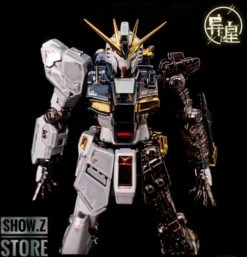 [SZ Custom] Bandai Custom RG 1/144 RX-93 Nu Gundam W/ Electroplated Chrome Painting -Toy Figure Store a557ab35d2