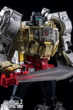 4th Party MP-08 King Grimlock Reximus Prime Oversized Stainless Steel Color Version -Toy Figure Store a6fd3ee806