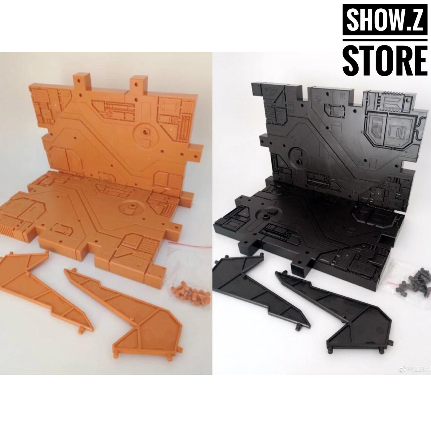 Zeta Toys Zeta-EX Display Base (Orange & Black) 1 Zeta Toys Zeta-EX Display Base (Orange & Black)