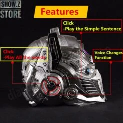WeiJiang Optimus Prime Wearable Helmet W/ Talking Voice & Voice Changer 19 WeiJiang Optimus Prime Wearable Helmet W/ Talking Voice & Voice Changer -Toy Figure Store a7ef459078