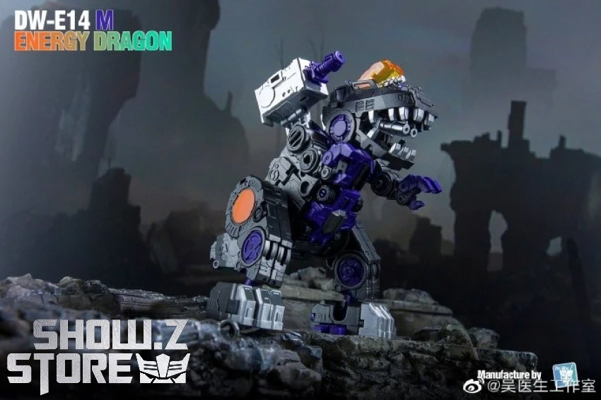 Dr.Wu DW-E14M Energy Dragon Trypticon Metallic Version 2 Dr.Wu DW-E14M Energy Dragon Trypticon Metallic Version - Image 2