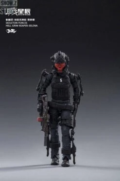 JoyToy Source 1/18 Hardcore Coldplay Skeleton Forces Hell Grim Reaper & Selena Set Of 4 -Toy Figure Store ac80fbdc4b