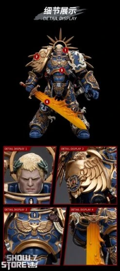 JoyToy Source 1/18 Warhammer 40K Ultramarines Primarch Roboute Guilliman 36 JoyToy Source 1/18 Warhammer 40K Ultramarines Primarch Roboute Guilliman -Toy Figure Store ad9d1f7004