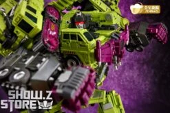 Jinbao DF03 Builder.D Devastator Green Version Set Of 6 Oversized Version -Toy Figure Store af46f9973f