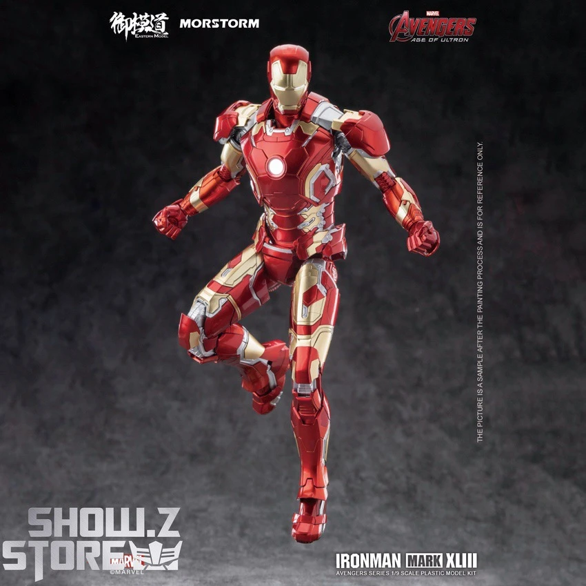 Eastern Model 1/9 Iron Man Mark 43 Pre-painted Model Kit 1 Eastern Model 1/9 Iron Man Mark 43 Pre-painted Model Kit