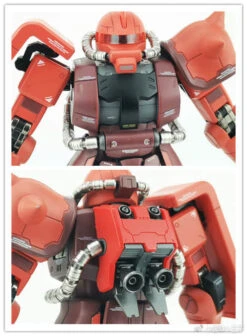 Metal Soldier MS 1/100 MS-06S MS06S Char's Zaku II Side 3 Side3 Red Comet Gundam Mobile Suit -Toy Figure Store b013c762a5