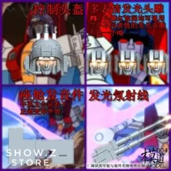 Model-004 MP-11 Starscream Upgrade Kits W/ Sounds & LED -Toy Figure Store b25d4c3b41