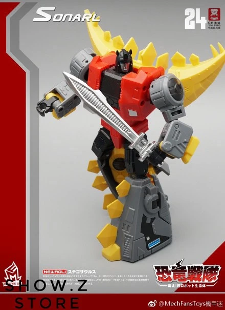 MechFansToys MF-24N Sonarl Snarl Dinobot Comic Version 6 MechFansToys MF-24N Sonarl Snarl Dinobot Comic Version - Image 6