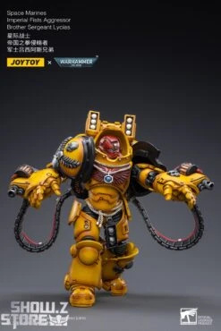 JoyToy Source 1/18 Warhammer 40K Imperial Fists Intercessors Brother Sergeant Lycias -Toy Figure Store b41f1446aa