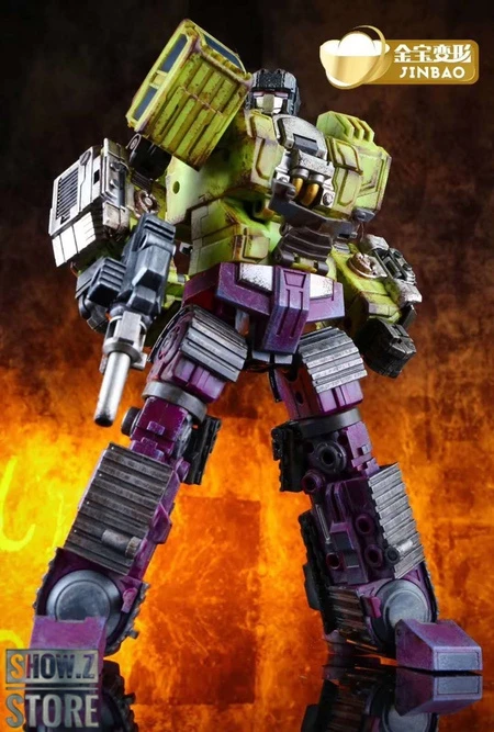 Jinbao Oversized Devastator Battle Damaged Version Full Set Of 6 Gravity Builder 3 Jinbao Oversized Devastator Battle Damaged Version Full Set Of 6 Gravity Builder - Image 3