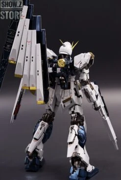 [SZ Custom] Bandai Custom MG 1/100 RX-93 Nu Gundam Ver.Ka W/ Custom Electroplated Chrome Painting -Toy Figure Store b5bff5fefd