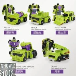 Black Mamba YT-04 Task Force Pioneer Devastator Set Of 5 -Toy Figure Store b936f5ca5e