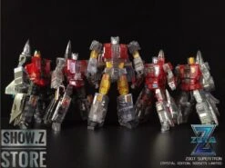Zeta Toys ZB-07 Superitron Superion Clear Version Giftbox Set Of 6 -Toy Figure Store c21798ce76