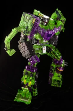 Toyworld TW-C07C Constructor Devastator Clear Version Full Set Of 6 Figures TW-07C Clear Constructor -Toy Figure Store c4ebed130b