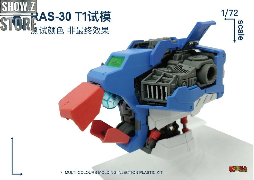 Rodams 1/72 RAS-30 RX-78GP03S Gundam Orange Version Model Kit 7 Rodams 1/72 RAS-30 RX-78GP03S Gundam Orange Version Model Kit - Image 7