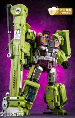 Jinbao DF03 Builder.D Devastator Green Version Set Of 6 Oversized Version -Toy Figure Store c550d00891