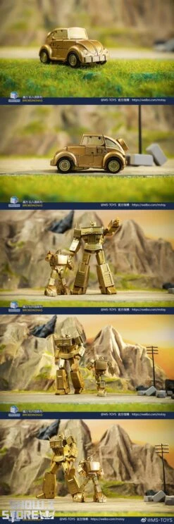 Magic Square MS-B21G Intelligence Officer Bumblebee Gold Version -Toy Figure Store c7c18dd686