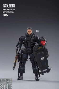 JoyToy Source 1/18 Hardcore Coldplay Skeleton Forces Hell Grim Reaper & Selena Set Of 4 -Toy Figure Store c7e7b5f50d