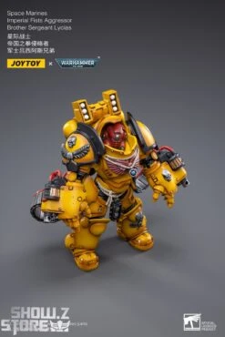 JoyToy Source 1/18 Warhammer 40K Imperial Fists Intercessors Brother Sergeant Lycias -Toy Figure Store ca093db552