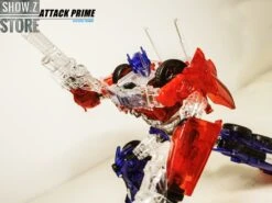 APC Toys APC-001 Attack Prime TFP Optimus Prime Clear Version W/ Black Wheels -Toy Figure Store cbba76503c