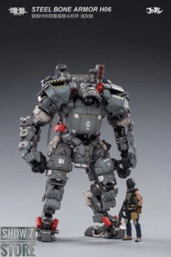 JoyToy Source 1/25 H06 Steel Bone Armour Grey Color /w Pilot -Toy Figure Store cc6fb0ccb7