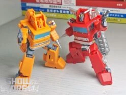 Magic Square MS-B01A Architect Inferno & MS-B02A Fire Extinguisher Grapple Metallic Color Version Set Of 2 -Toy Figure Store cc71a0d187