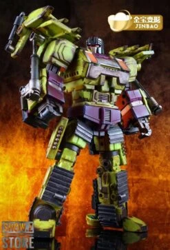 Jinbao Oversized Devastator Battle Damaged Version Full Set Of 6 Gravity Builder 13 Jinbao Oversized Devastator Battle Damaged Version Full Set Of 6 Gravity Builder -Toy Figure Store cd7a9d9edd