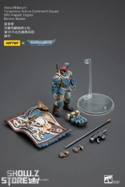 JoyToy Source 1/18 Warhammer 40K Astra Militarum Tempestus Scions Command Squad 55th Kappic Eagles Banner Bearer 16 JoyToy Source 1/18 Warhammer 40K Astra Militarum Tempestus Scions Command Squad 55th Kappic Eagles Banner Bearer -Toy Figure Store cf20dddeb9