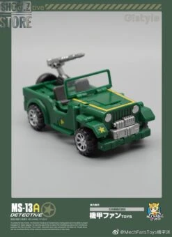 MechFansToys Mechanic Studio MS-13A Detective Hound Comic Color Version -Toy Figure Store d05ac68bc2