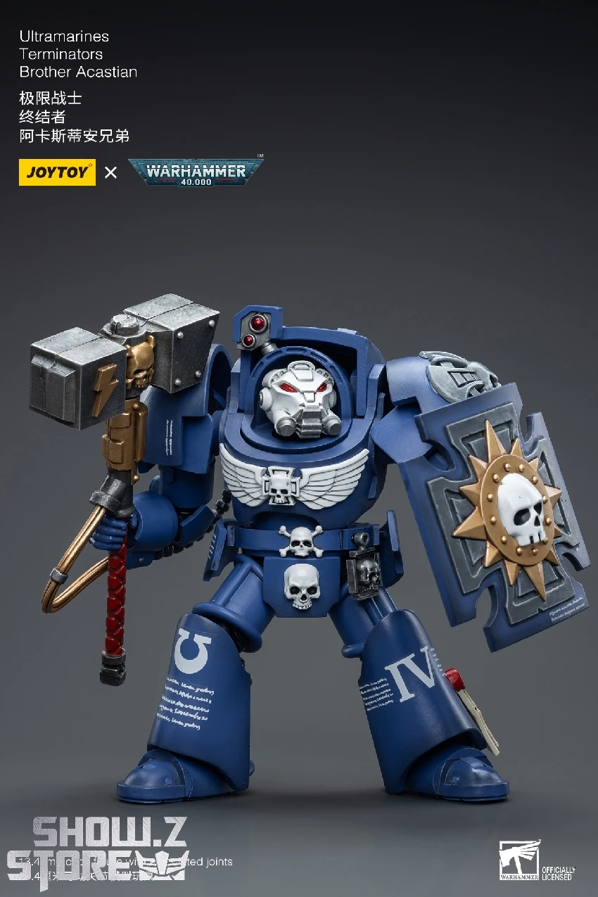 JoyToy Source 1/18 Warhammer 40K Ultramarines Terminators Brother Acastian 5 JoyToy Source 1/18 Warhammer 40K Ultramarines Terminators Brother Acastian - Image 5