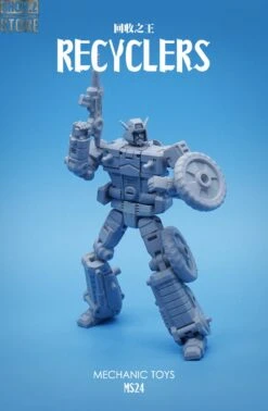 MechFansToys Mechanic Studio MS-24 Garbage Man Wreck-Gar -Toy Figure Store d7ee56a1b2