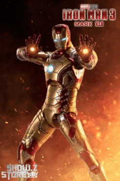 ZT Toys Marvel Licensed 1/10 Iron Man Mark 42 W/ LED -Toy Figure Store d8688946e2