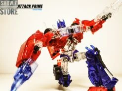 APC Toys APC-001 Attack Prime TFP Optimus Prime Clear Version W/ Black Wheels -Toy Figure Store da16b8d7c5