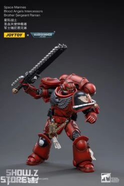JoyToy Source 1/18 Warhammer 40K Blood Angels Intercessors Brother Sergeant Ranian -Toy Figure Store dc78233786