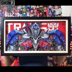 ChenFu Studio Transformers: Age Of Extinction Optimus Prime 3D Wall Art Decoration Picture -Toy Figure Store e2372fdb42