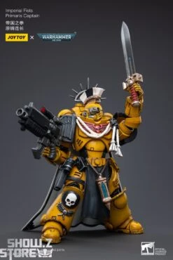 JoyToy Source 1/18 Warhammer 40K Imperial Fists Primaris Captain -Toy Figure Store e2a52ae89e
