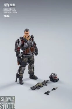 JoyToy Source 1/18 War Stars Skeleton Forces Double Sickle Squad & Helan Set Of 4 -Toy Figure Store e3a3957bf3