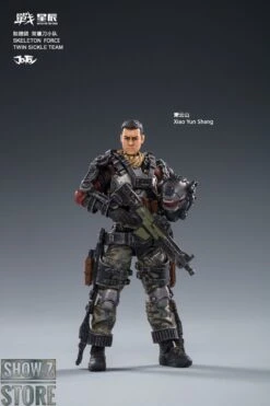 JoyToy Source 1/18 War Stars Skeleton Forces Double Sickle Squad & Helan Set Of 4 -Toy Figure Store e49dc398a8