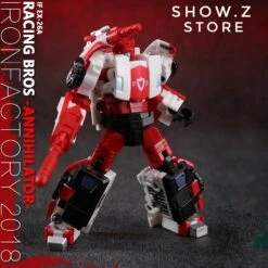 IronFactory EX-26A Racing Bros Annihilator Red Alert -Toy Figure Store e509d4596a